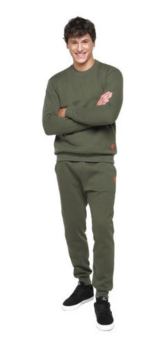 Vicus Dust Olive Green Sweater 3