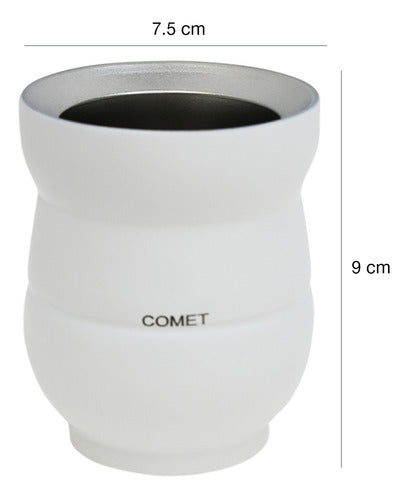 Comet Kit Thermos 1L and Mate 140ml in Double-Walled Stainless Steel 6