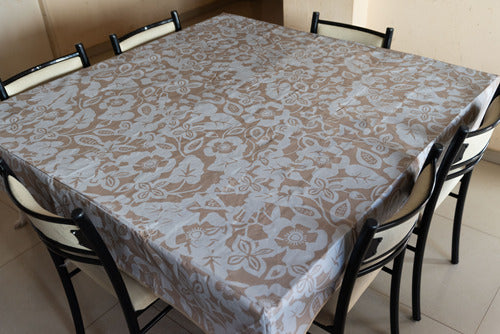 Alice_hogar Eco Leather Tablecloth - For Square Table 3