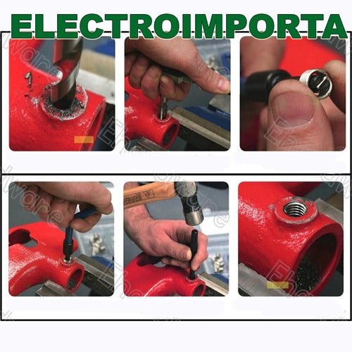 Eurotech Kit De Insertos De Rosca 131pcs - Electroimporta - 2