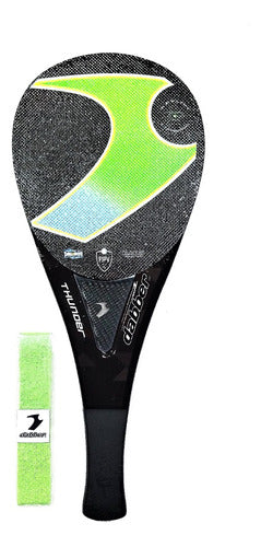 Dabber Thunder Full Kevlar / Carbon Paddle with Grip Cover 0