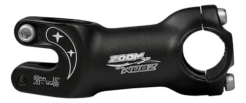 Zoom Stem Bicycle 3D 80mm X 25.4mm 10° Aluminum 0