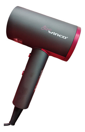 Winco Professional Hair Dryer 2000W Cold/Hot 2 Speeds 6