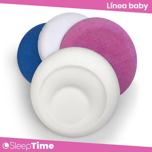 Anti-Plagiocephaly Circular Baby Pillow - Memory Foam 25x3/5 cm 1