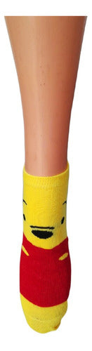 Comedia Winnie Pooh Animated Ankle Socks 1728 0