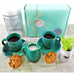 Handcrafted Ceramic Breakfast Set Gift Box Artisanal Crafted Cups Kit Kvjp063 5