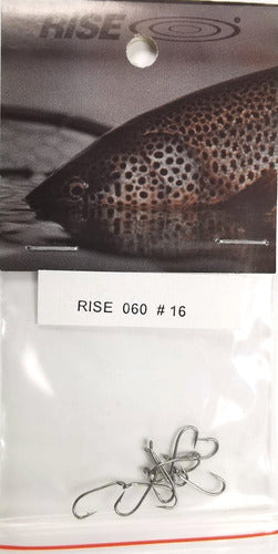 Rise 060 Fly Hooks Assortment - Pack of 10 - #10; #12; #14; #16; #18 11