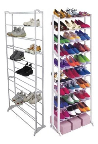 Vigore Shoe Rack 10 Levels Organizer for Up to 30 Pairs 5