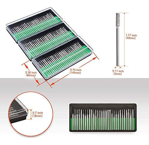 Brocas De Diamante, Zfe Diamond Burr Bits Drill Kit For Rota 1