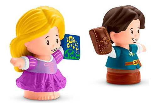 Fisher-Price Pescador Gente Pequeña Disney Princesa Rapunzel Y Flynn Cifr 0