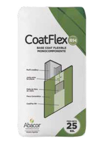 Base Coat Flex Rh Abacor Tomado De Juntas Superboard X 25kg 0