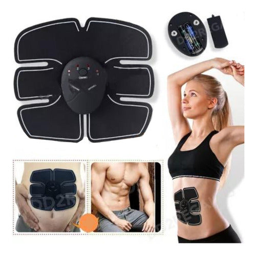 Electrodos Abdominales Y Brazos Estimulador Muscular Gym 1