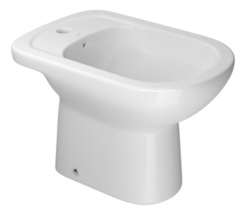 Bidet Bide Cuadrado Deca Vogue Blanco 1 3 Agujeros Griferia 0