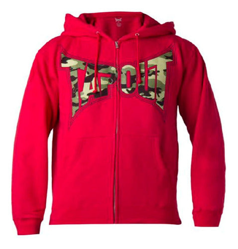 TapouT Sniper Zipup Hoodie Red - Size XL 1