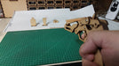 Arma De Elástico (rubber Band Gun) Em Mdf +12 Alvos+12 Elást 7