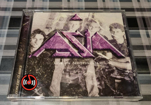 Asia - Live In Nottingham - Cd Europeo Nuevo Sellado C/bonus 0