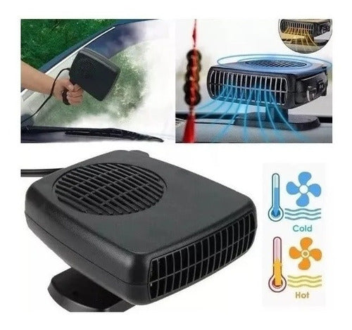 Silbeco Portable Car Defroster Heater 150W 12V Cold/Hot 1