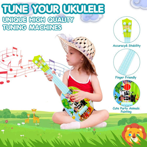 La Granja de Zenón Ukulele for Kids, 38 cm, 4 Strings 1