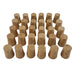 50 Conical Agglomerated Corks for 3/4 Liter Glass Bottles 2