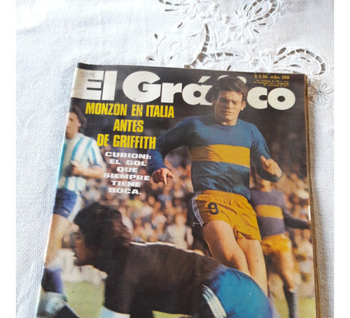 El Grafico Nº 2799 29/5/1973 Boca Curioni - Monzon En Italia 0