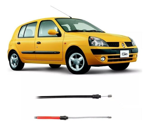 Kit X 2 Cable Freno De Mano Renault Clio Mio 1.2 0