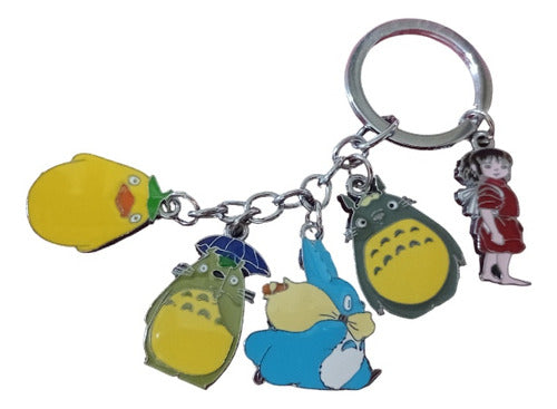 Metallic Totoro Keychain 0