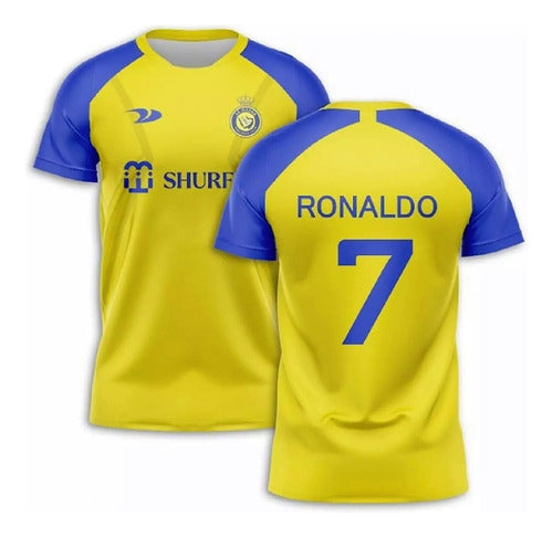Camiseta Al Nassr Fc Home Ronaldo #7 Duneus 2
