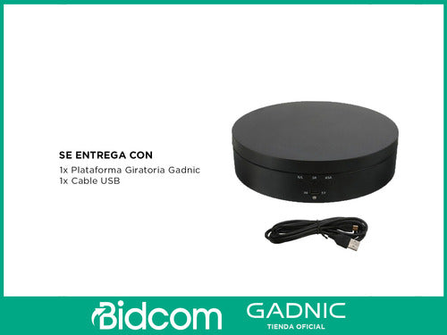 Gadnic 360° Rotating Photography Platform 6