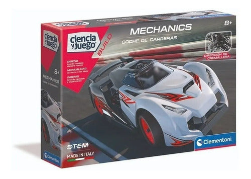 Clementoni Racing Car Mechanics Auto Assembly Kit Ft790 0