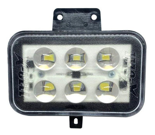 Farol Crf 230 Crf 250f X-cell Com 6 Leds Lente De Plástico 0