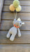 Handmade Amigurumi Rhinoceros Pendant with Balloons 1