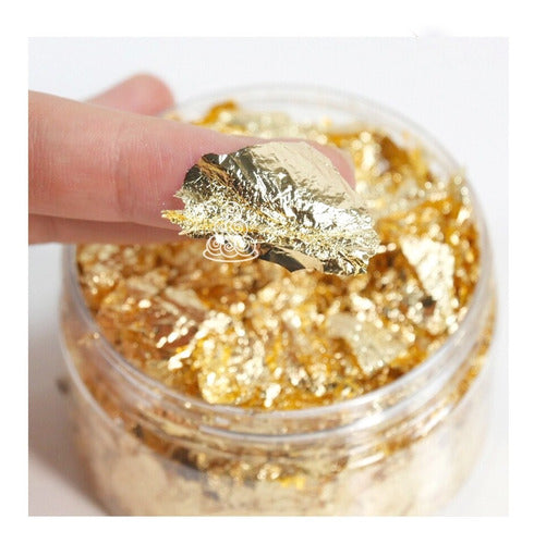 Spark & Sweet Edible Gold Leaf 24K - Bakery Decoration 2