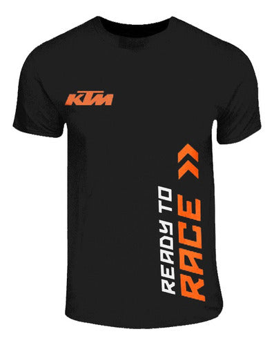 MX1-COVERS KTM Urban T-Shirt 100% Cotton Ready To Race 0