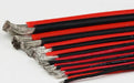 Suma High-Temperature Soldering Cable 24 AWG 200°C 6.53A 50cm Red & 50cm Black 6