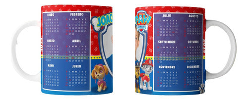 Imprimi Kits Plantillas Sublimar Tazas Calendario Infantiles Sublimación 0