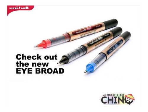 Uni-ball Rollerball Eye UB-150 Broad Trazo 1mm 6