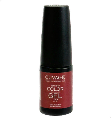 Cuvage Semi-Permanent Nail Polish Color Top Coat Base Gel UV/LED 6ml 52
