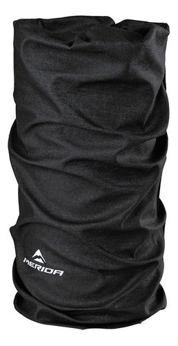 Merida Coolmax Neck Gaiter Bandana - Black/Red 1