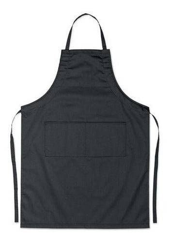Gastronomic Kitchen Apron with Pocket, Stain-Resistant 1