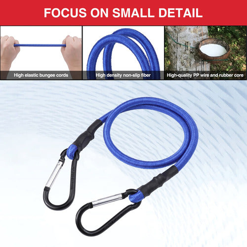 Workpro Elastic Cord with Aluminum Alloy Hook 3