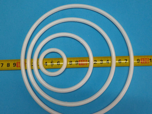 Plastic Rings Mandala Dreamcatcher etc 180mm 30 pcs. Z. Once 1