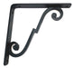 9R-9rosas Forged Iron Brackets 20 Cm - Pack of Four 0