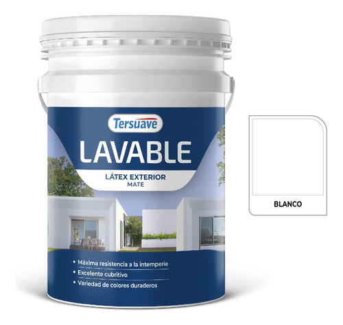 Tersuave Plntura Exterior Lavable 20 L Blanco Ambito 1