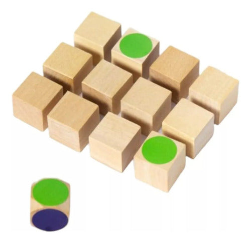 Colorful Memory Cube Game 12 Pieces 4