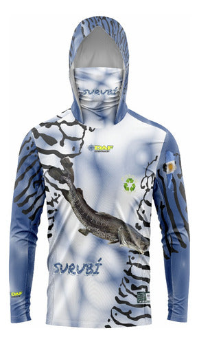 DAF OUTDOOR UV 40+ Fishing Shirt Surubi Fish 0