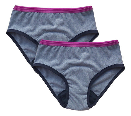 Girls Cotton Menstrual Underwear Kit First Period Menarche 8
