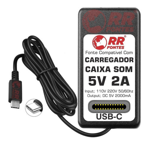 Fonte Carregador 5v Para Caixa De Som Sony Srs-xb13 Srs-xb32 0