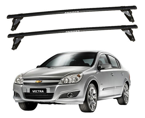 Barras De Techo Eqmax Acero Chevrolet Vectra 2006-2011 0