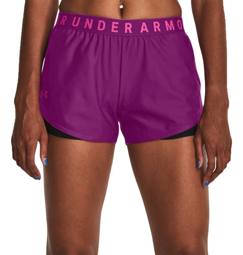 Under Armour Women's Play Up Violet Shorts 0