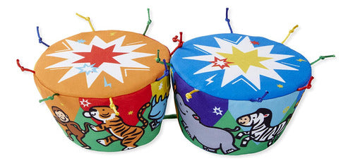 Bateria De Bongo Infantil Melissa Amp Doug Ks Instrumento Mu 0